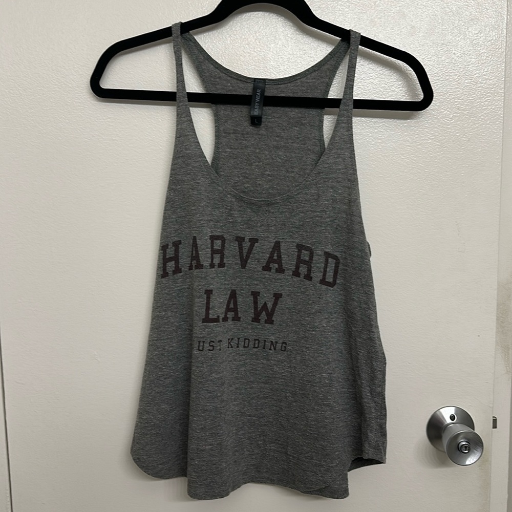 Funny Gray Tank Top